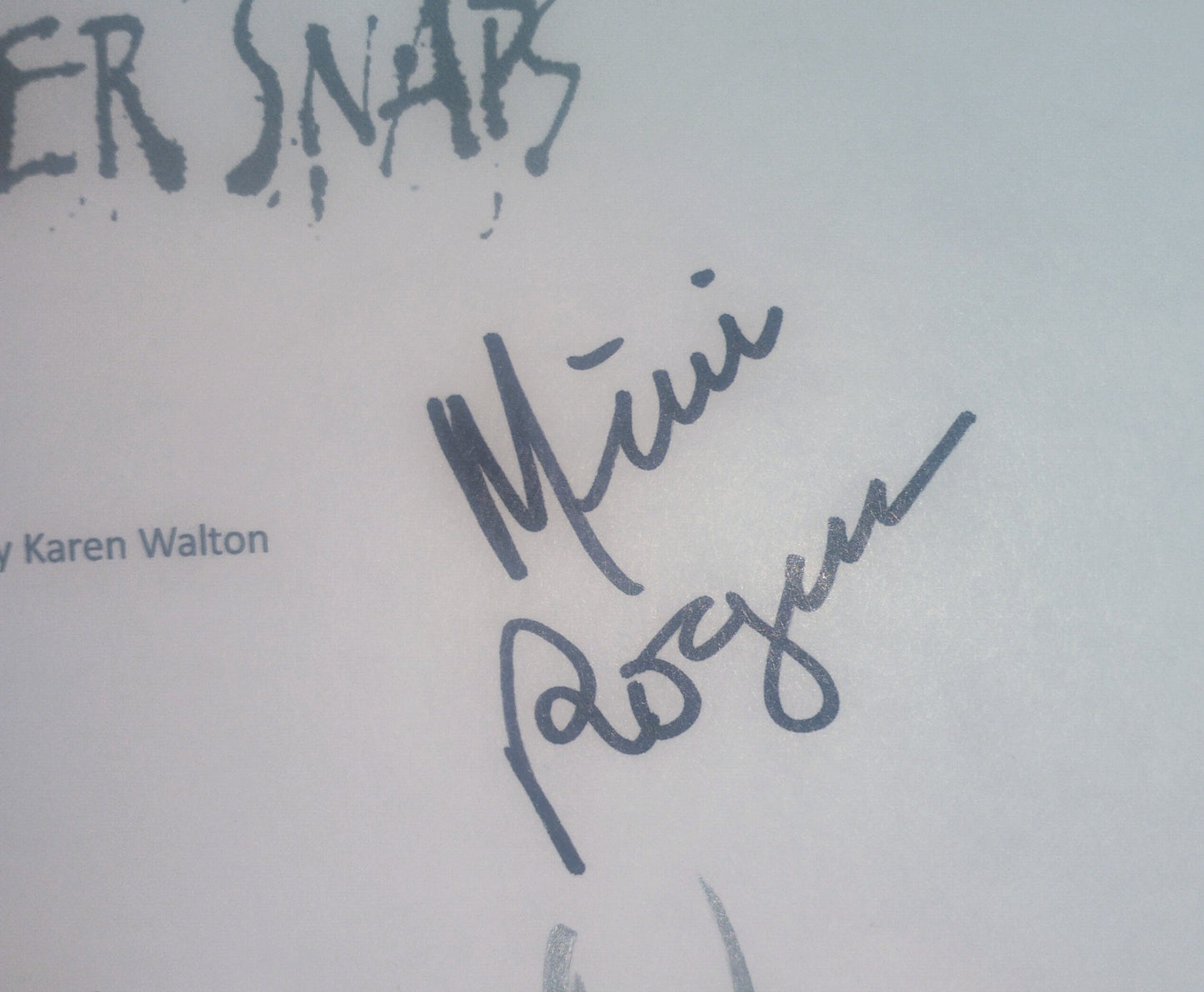 Ginger Snaps Cast Hand Signed Autograph Script Hand Signed Autograph COA Katherine Isabelle, Emily Perkins & Mimi Rogers