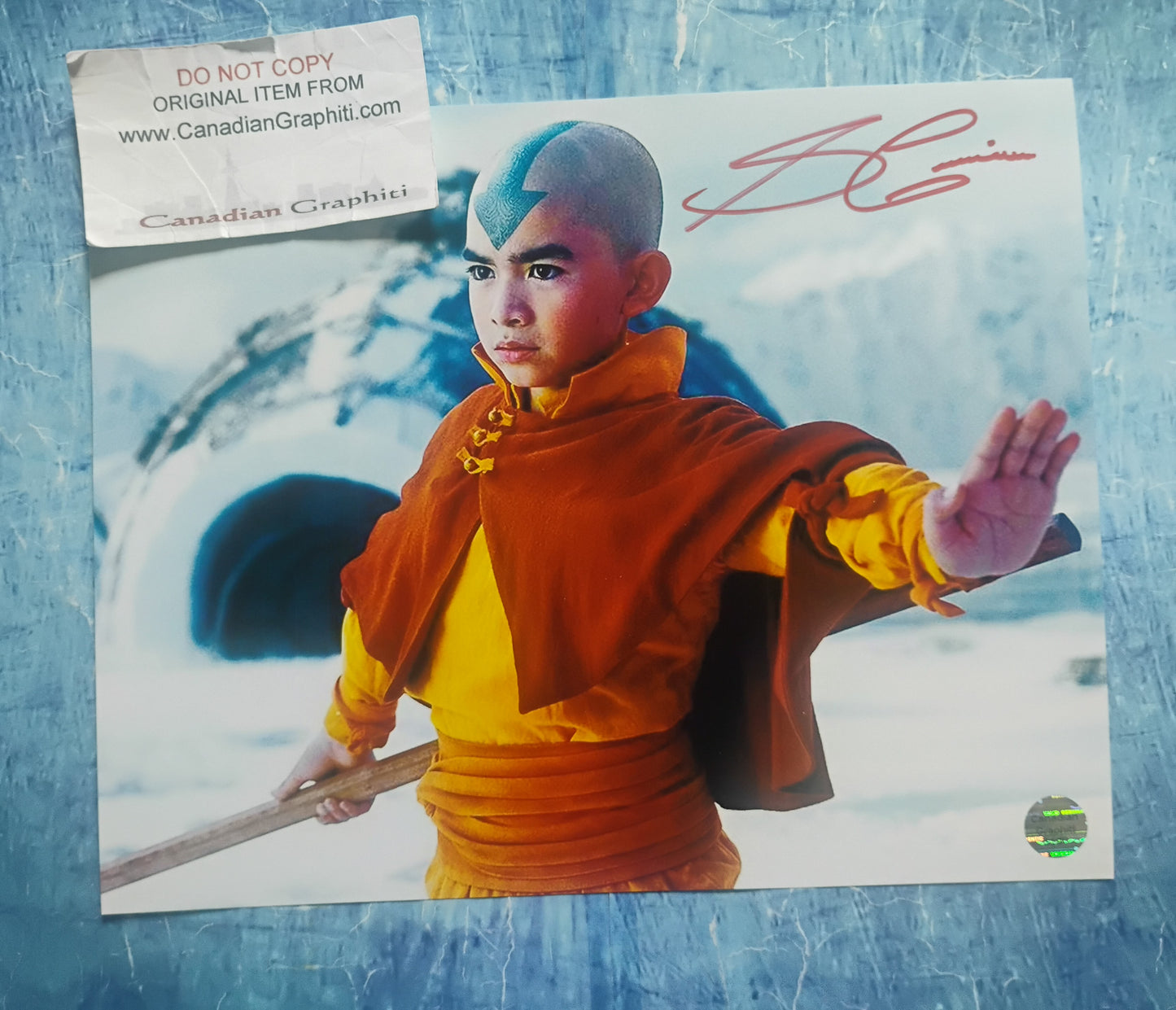 Gordon Cormier Hand Signed Autograph 8x10 Photo COA Avatar The Last Airbender