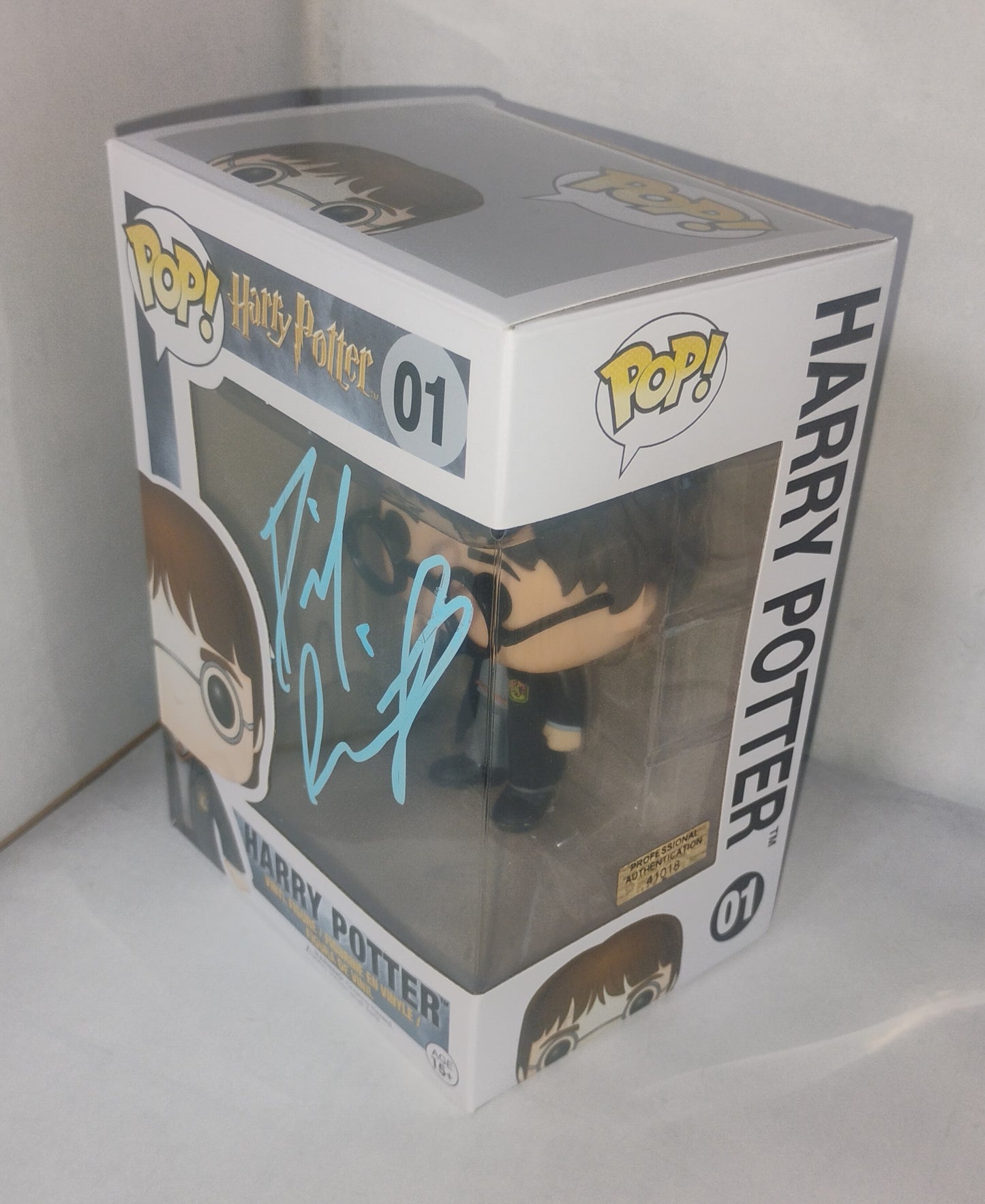 Daniel Radcliffe Hand Signed Autograph Harry Potter Funko Pop COA