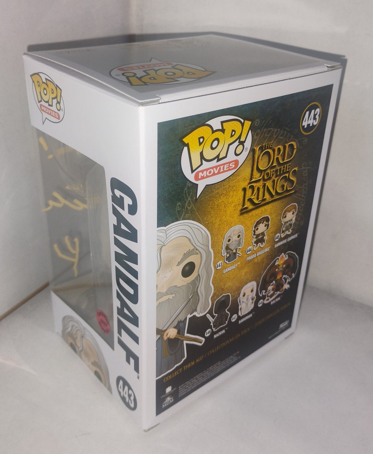 Ian McKellen Hand Signed Autograph Lord Of The Rings Funko Pop COA