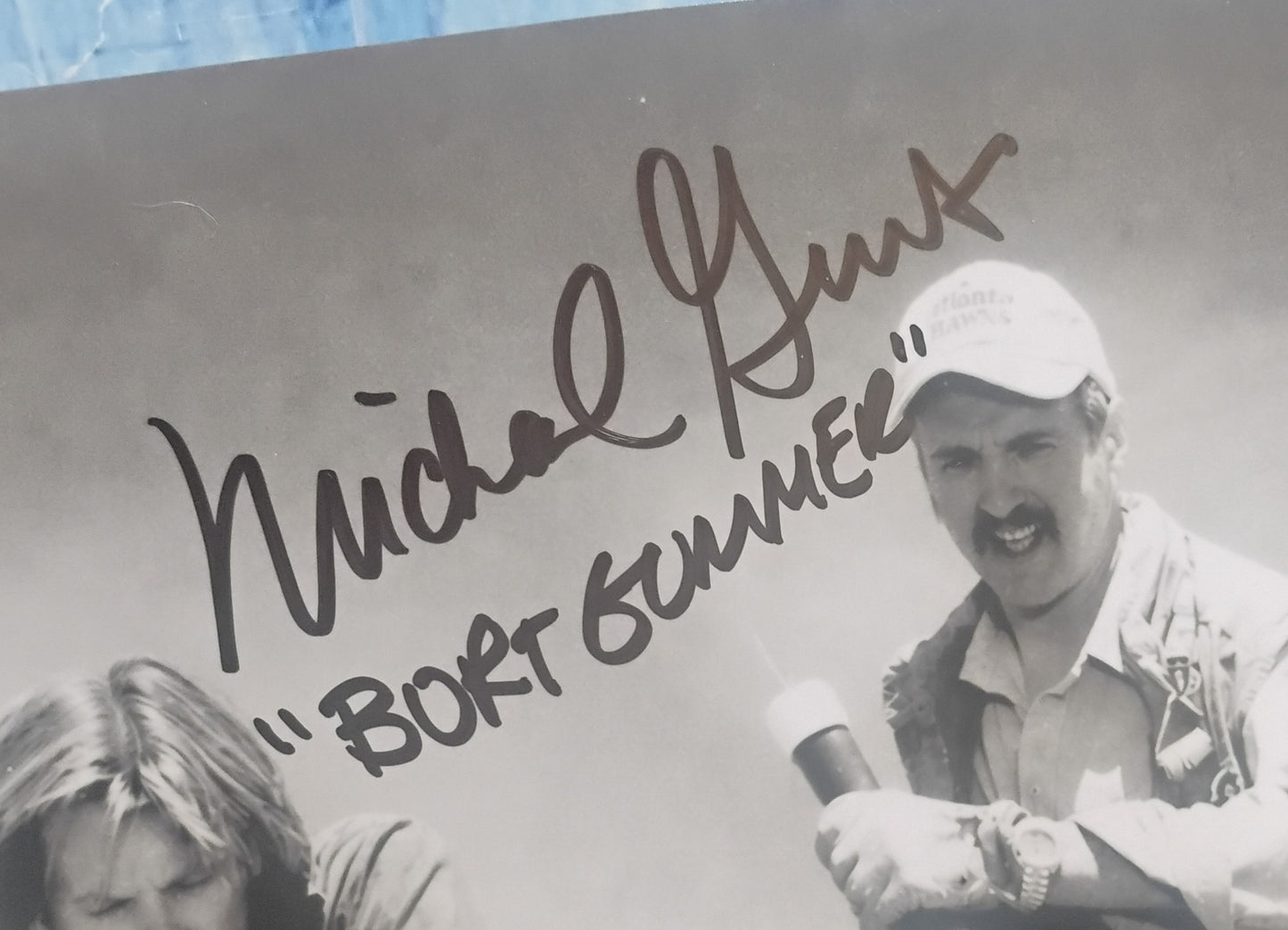 Michael Gross & Finn Carter Hand Signed Autograph 8x10 Photo COA Tremors