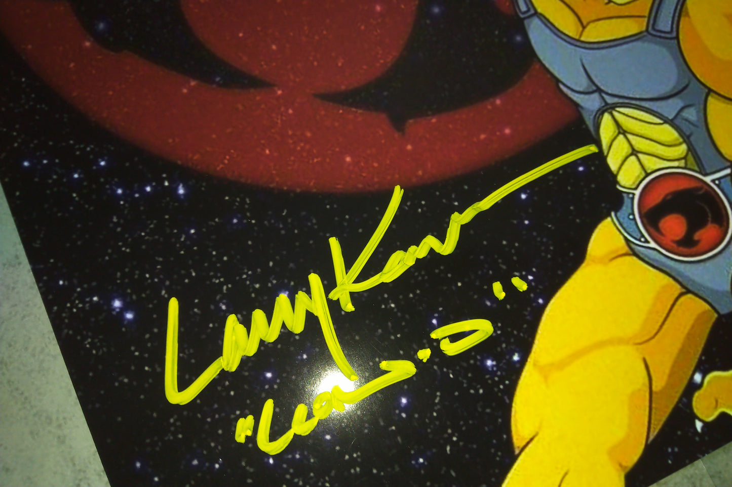 Larry Kenney Hand Signed Autograph 8x10 Photo COA Thundercats