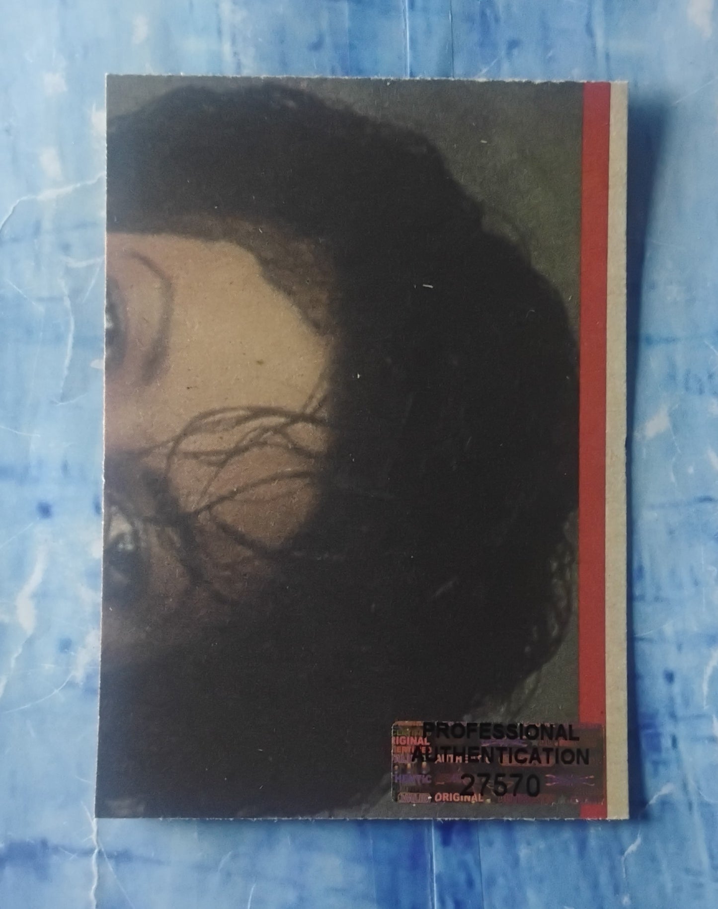 Michael Jackson Hand Signed Autograph Trading Card COA