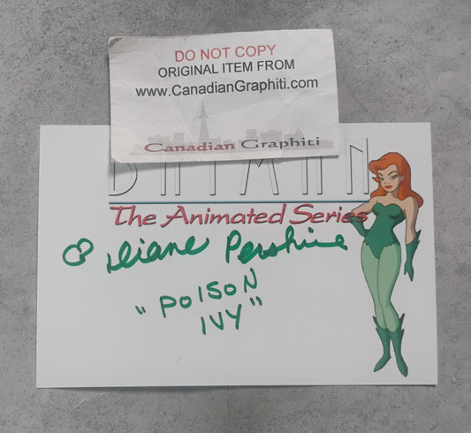 Diane Pershing Hand Signed Autograph Photo COA Poison Ivy