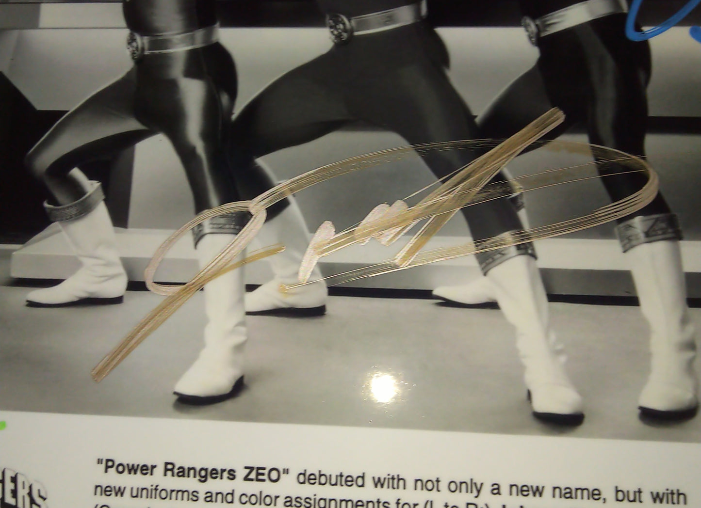 Power Rangers 3 Cast Hand Signed Autograph 8x10 Photo COA Jason David Frank