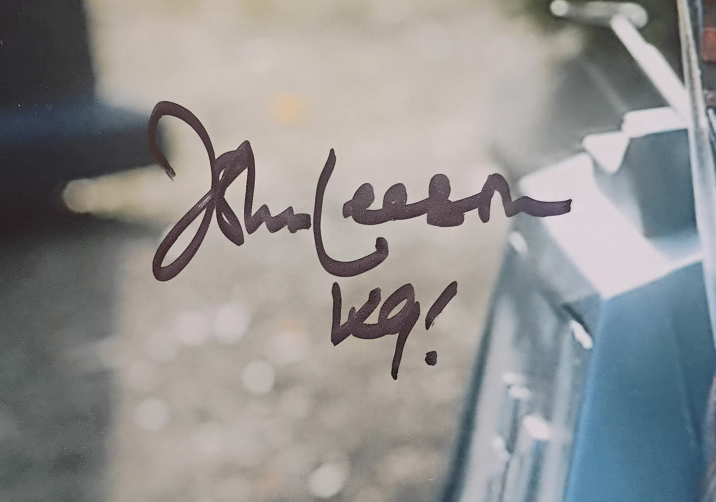 John Leeson Hand Signed Autograph 8x10 Photo SWAU COA Doctor Who
