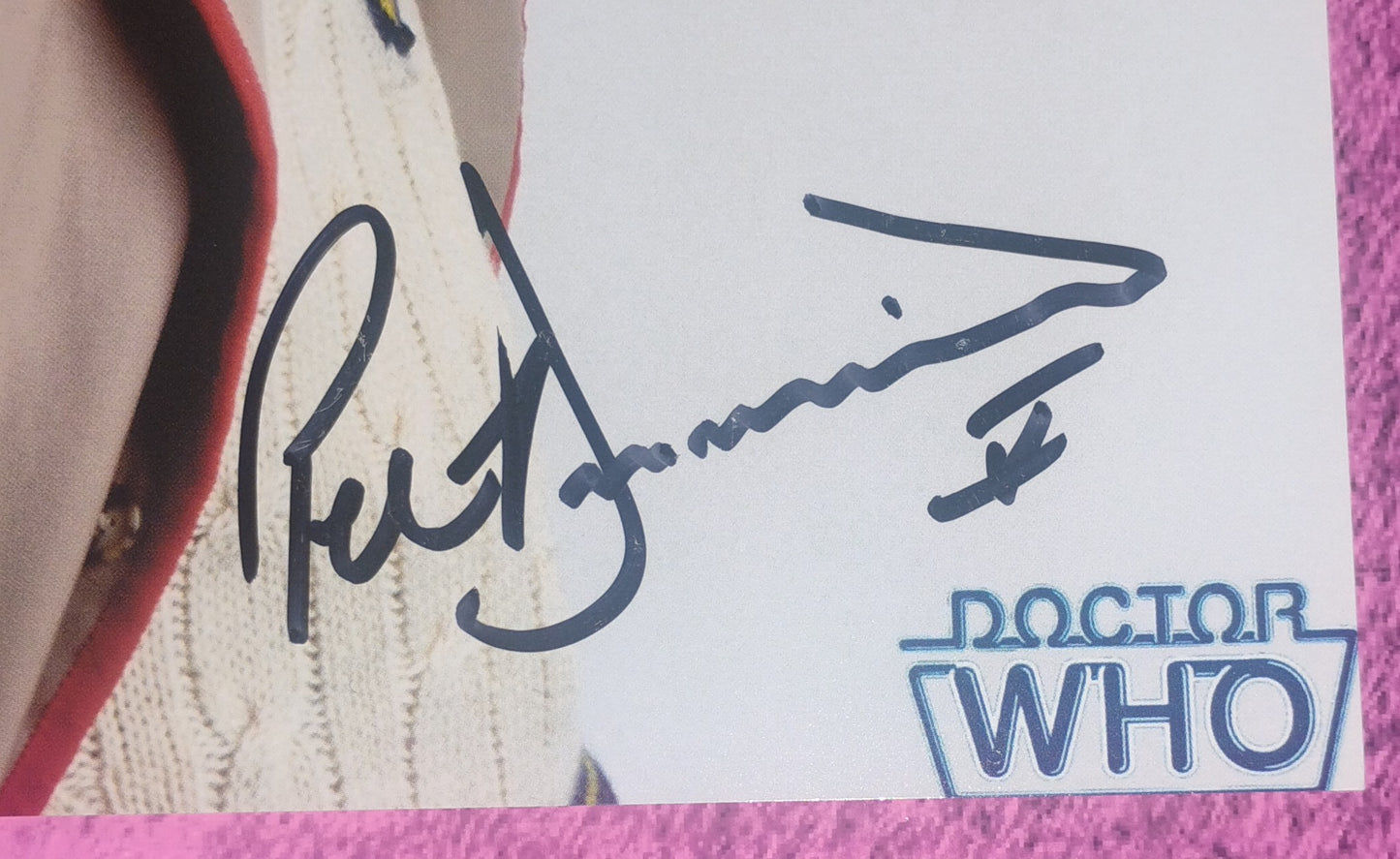Peter Davison Hand Signed Autograph 8x10 Photo COA Doctor Who