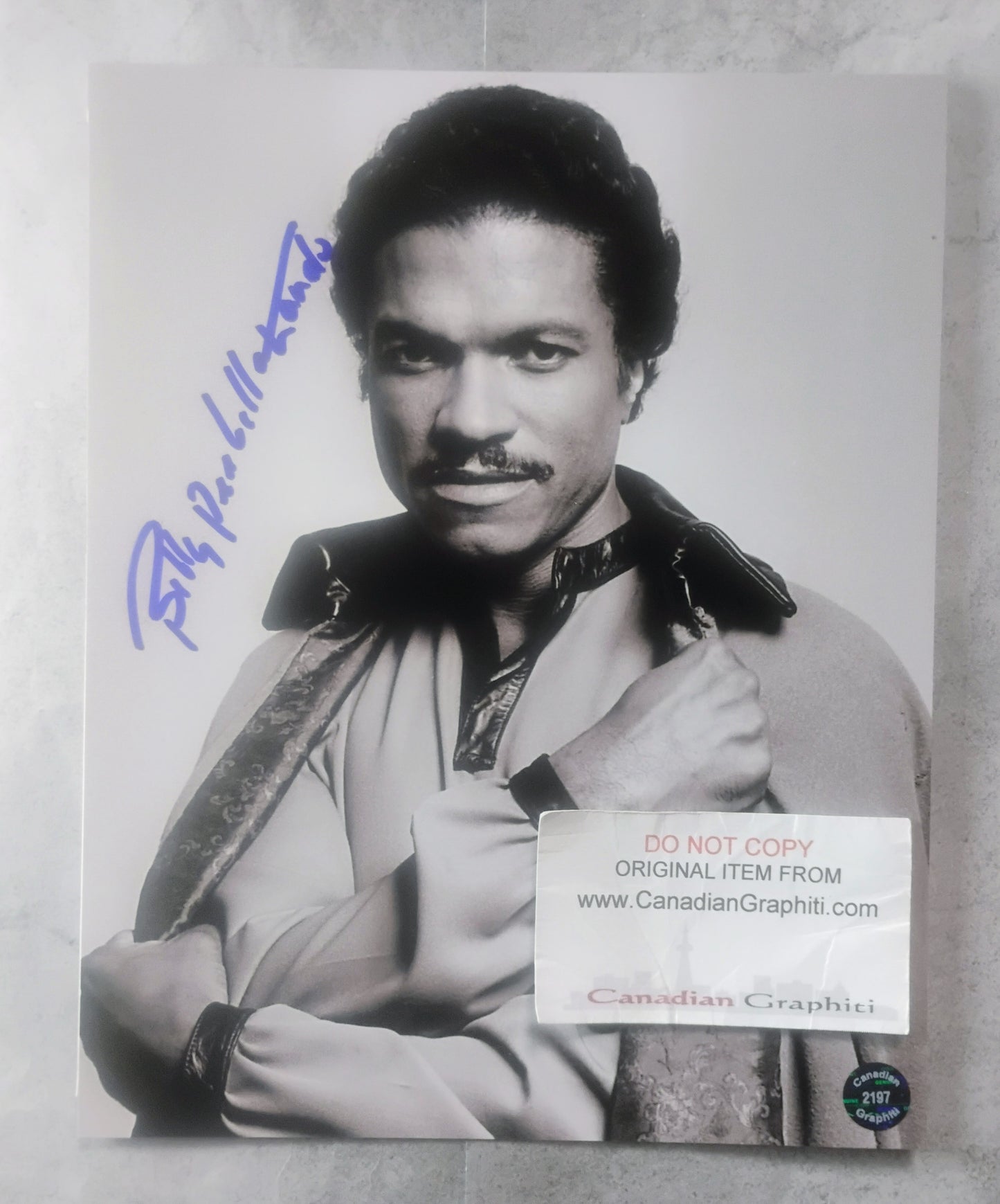 Billy Dee Williams Hand Signed Autograph 8x10 Photo COA Star Wars