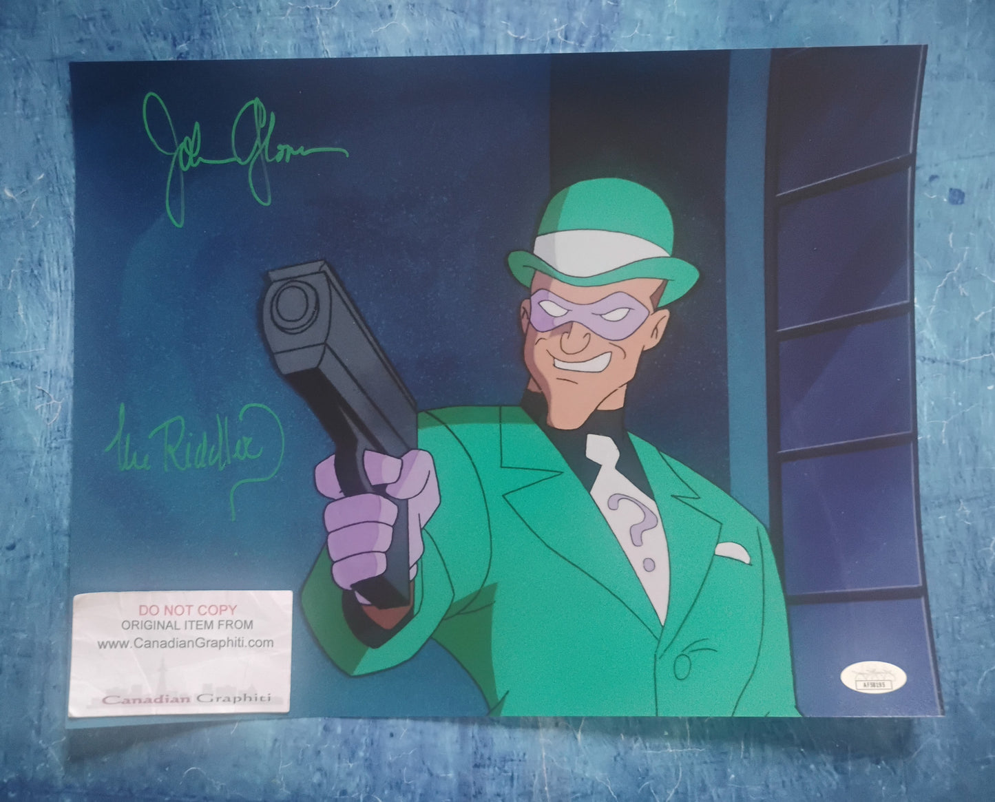 John Glover Hand Signed Autograph 11x14 Photo JSA COA Batman