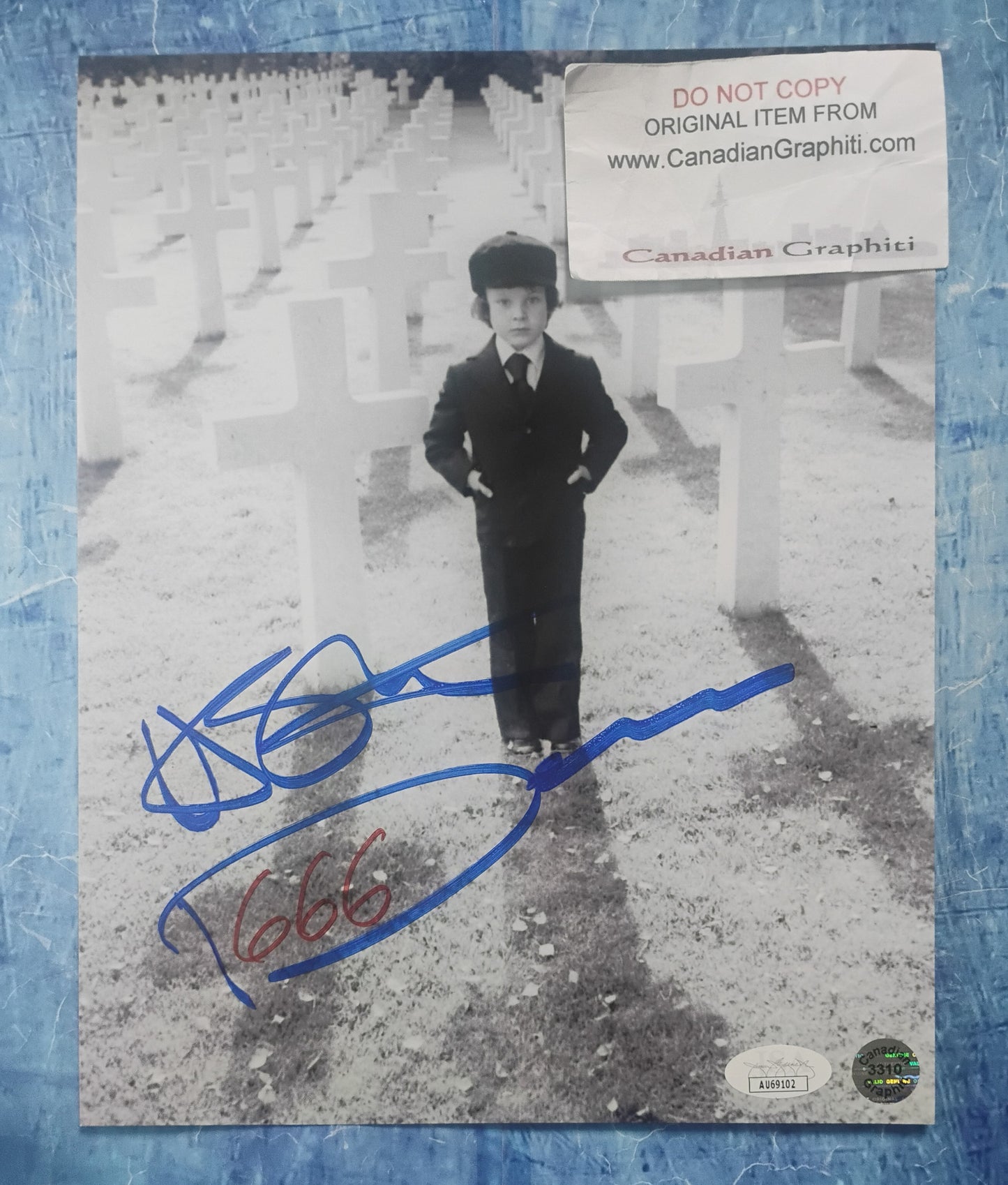 Harvey Stephens Hand Signed Autograph 8x10 Photo JSA COA The Omen
