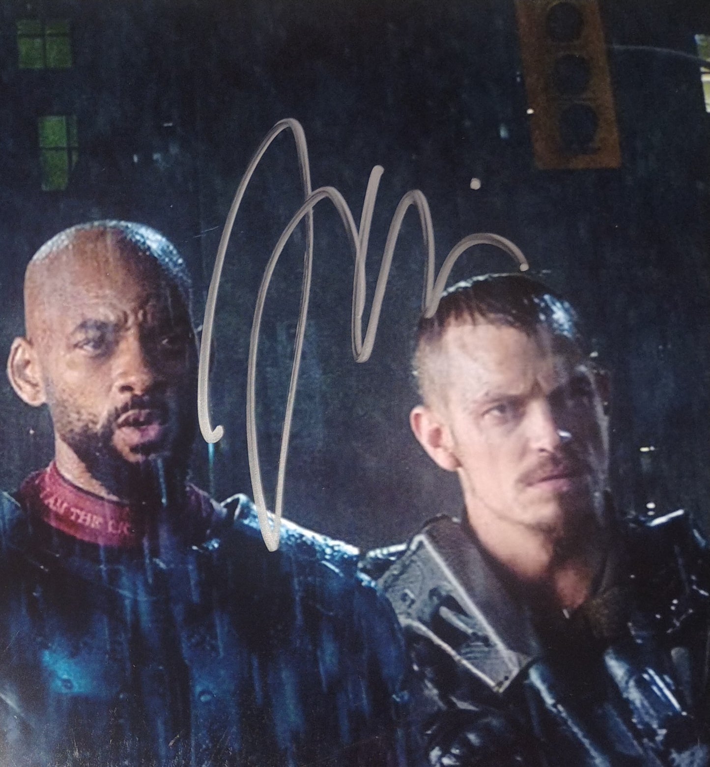 Margot Robbie, Will Smith & Joel Kinnaman Hand Signed Autograph 8x10 Photo COA Suicide Squad