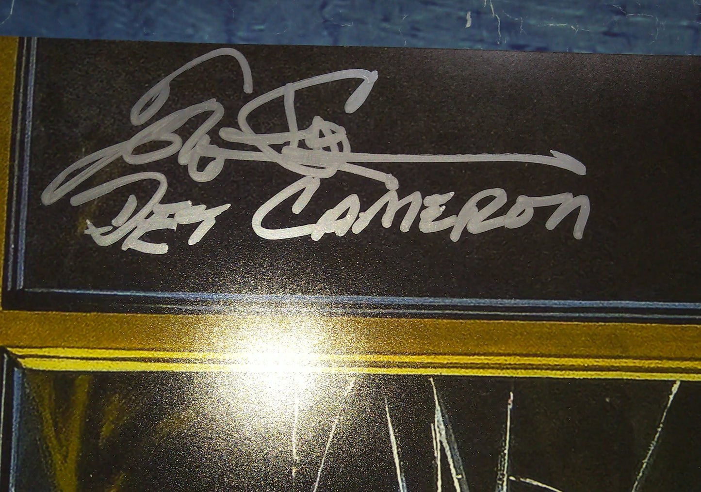 Tom Atkins & Fred Dekker Hand Signed Autograph 12x18 Photo BAS COA Night Of The Creeps