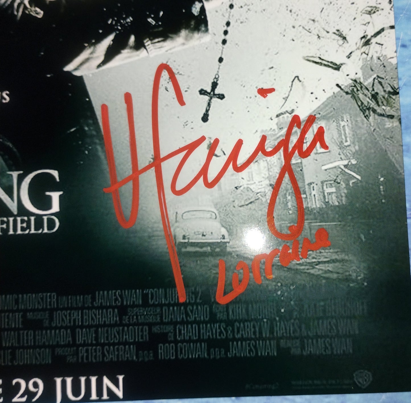 Vera Farmiga & Patrick Wilson Hand Signed Autograph 8x10 Photo COA The Conjuring