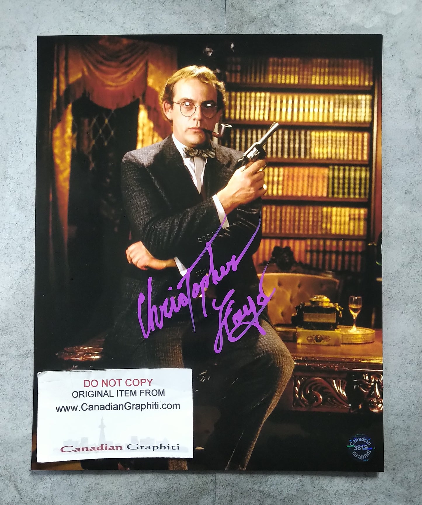 Christopher Lloyd Hand Signed Autograph 8x10 Photo COA + OPix Addams Family