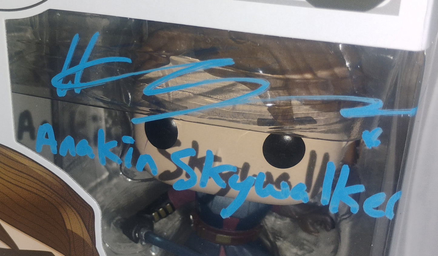 Hayden Christensen Hand Signed Autograph Funko Pop JSA COA Star Wars Anakin Skywalker