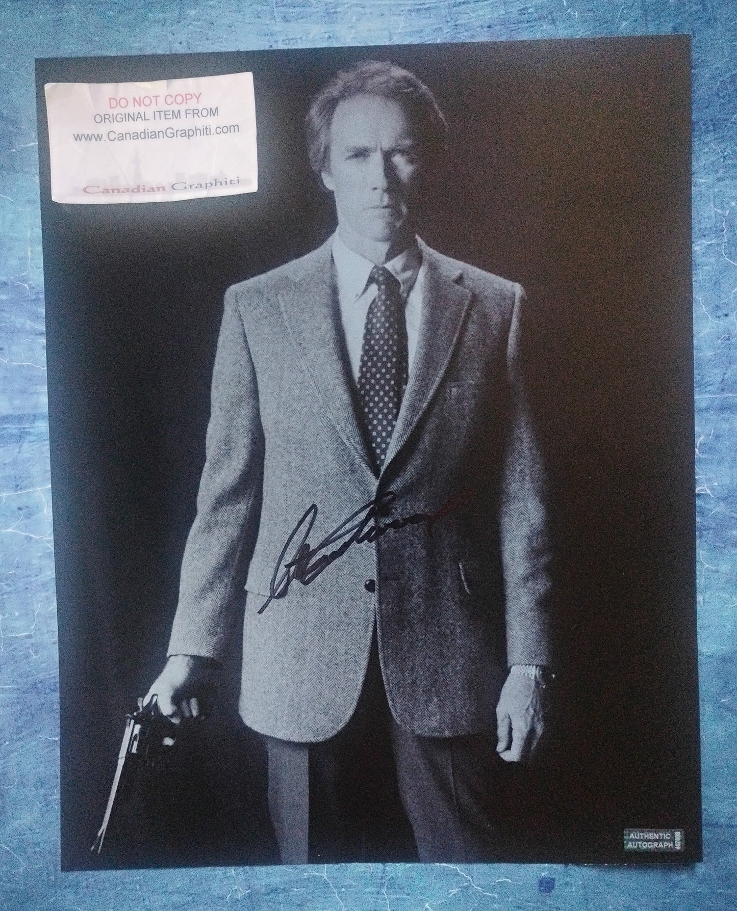 Clint Eastwood Hand Signed Autograph 11x14 Photo COA