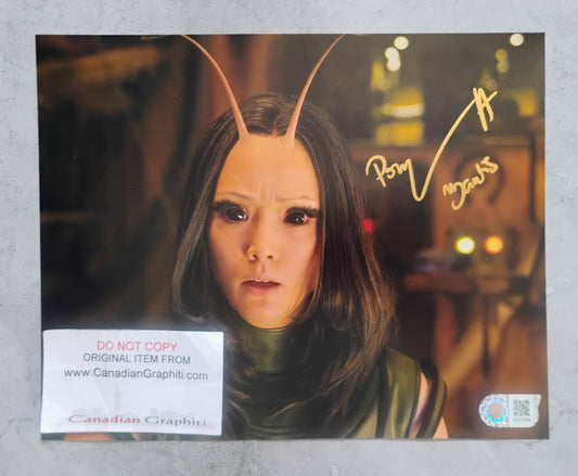 Pom Klementieff Hand Signed Autograph 8x10 Photo SWAU COA