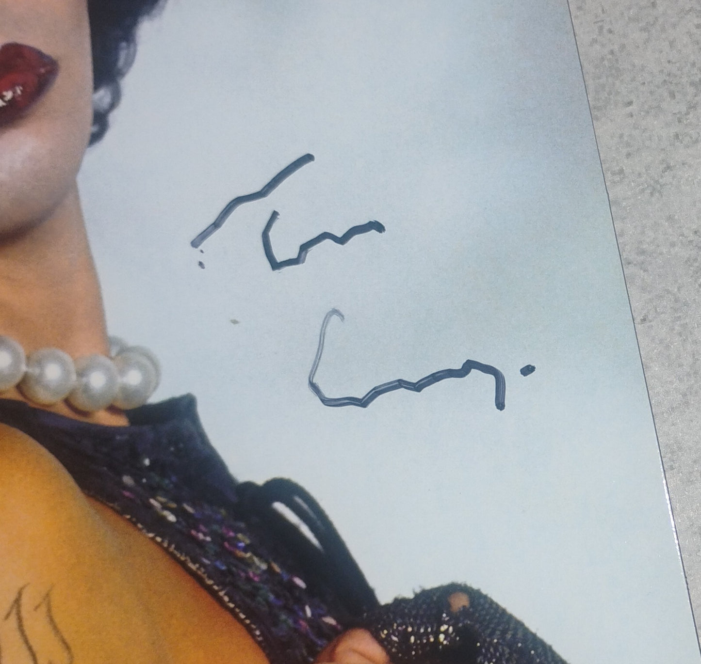 Tim Curry Hand Signed Autograph Photo COA Clue Rocky Horror Picture Show