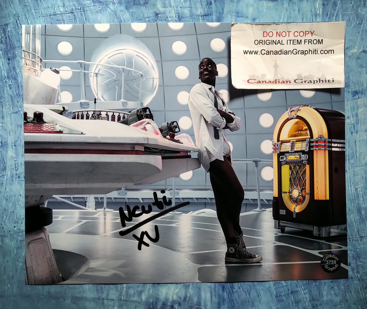 Ncuti Gatwa Hand Signed Autograph 8x10 Photo COA Doctor Who