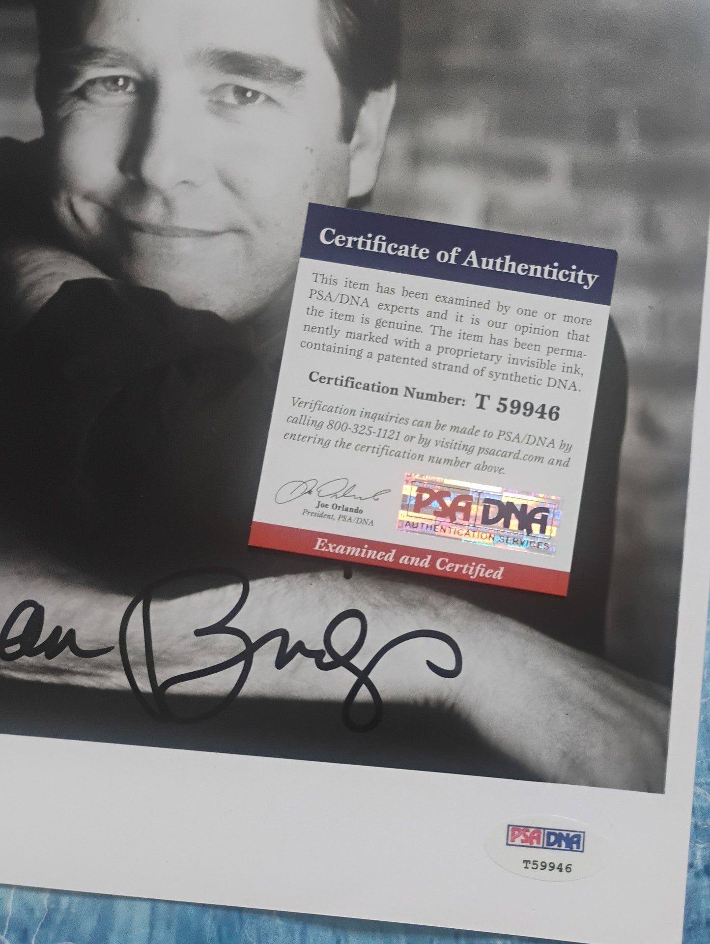 Beau Bridges Hand Signed Autograph 8x10 Photo PSA COA