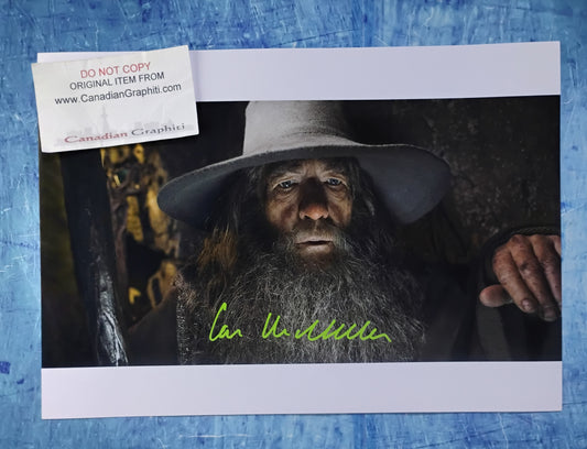 Ian McKellen Hand Signed Autograph Photo COA Lord Of The Rings