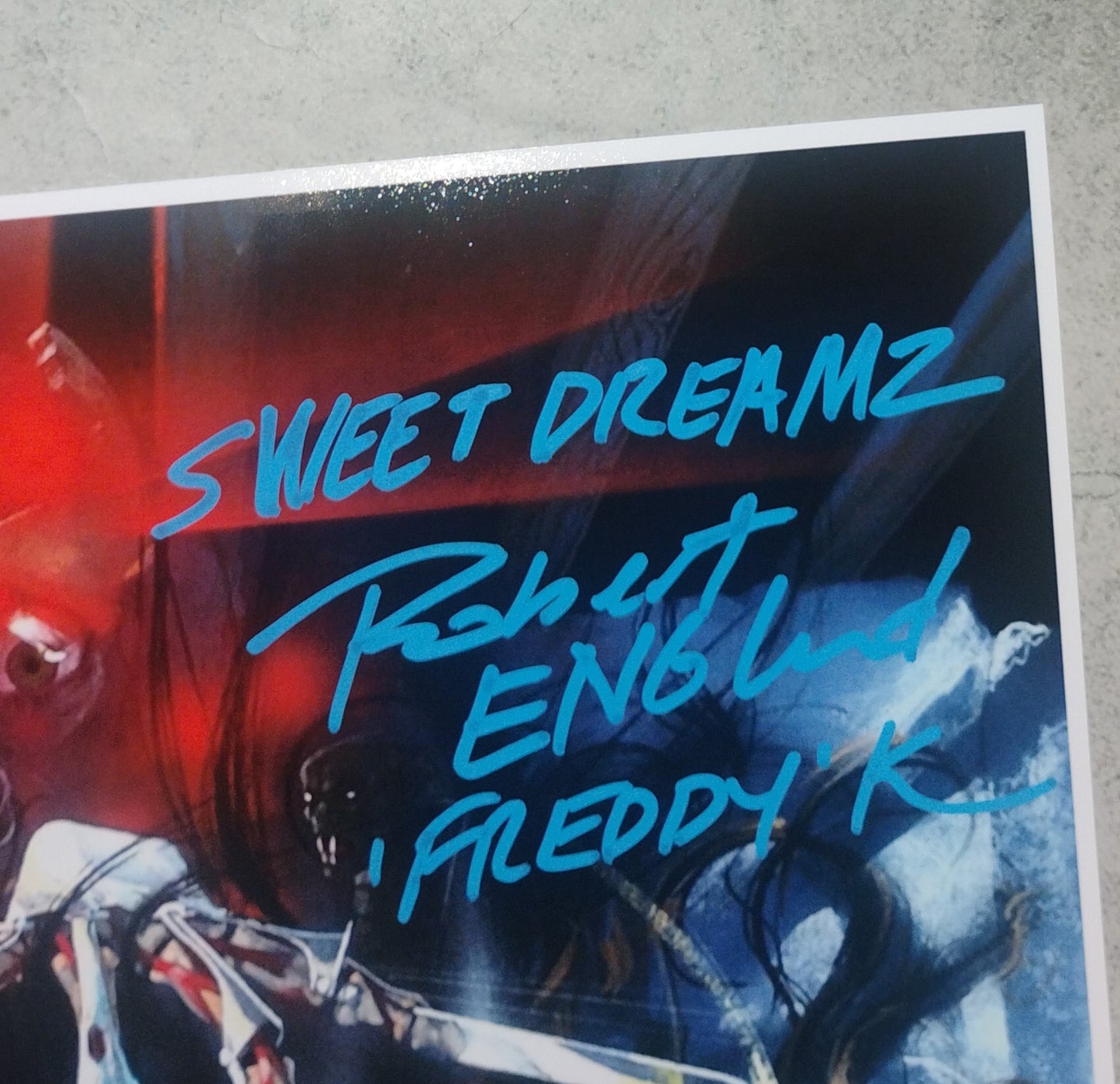 A Nightmare On Elm Street 6x Cast Hand Signed Autograph Poster COA