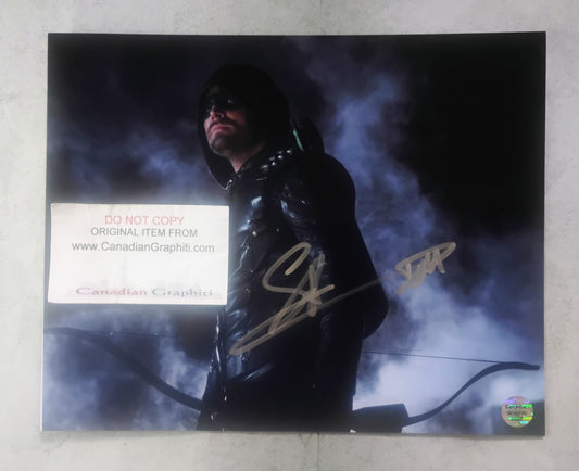 Stephen Amell Hand Signed Autograph 8x10 Photo COA Arrow