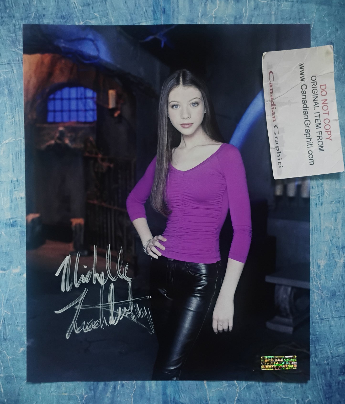 Michelle Trachtenberg Hand Signed Autograph 8x10 Photo COA Buffy The Vampire Slayer