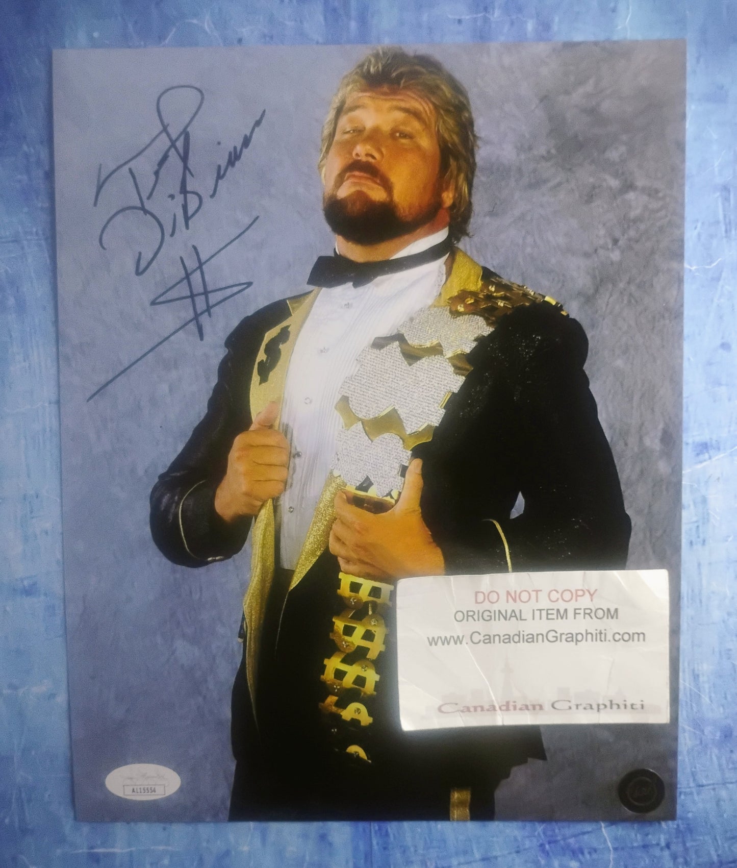 Ted DiBiase Hand Signed Autograph 8x10 Photo JSA COA