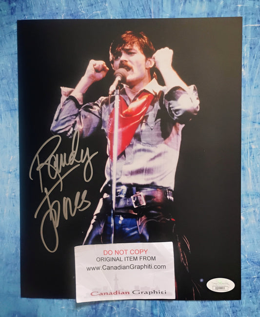 Randy Jones Hand Signed Autograph 8x10 Photo JSA COA Village People