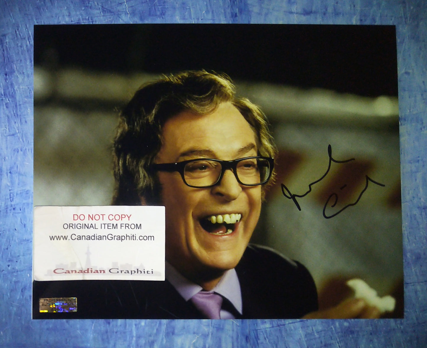 Michael Caine Hand Signed Autograph 8x10 Photo COA Austin Powers