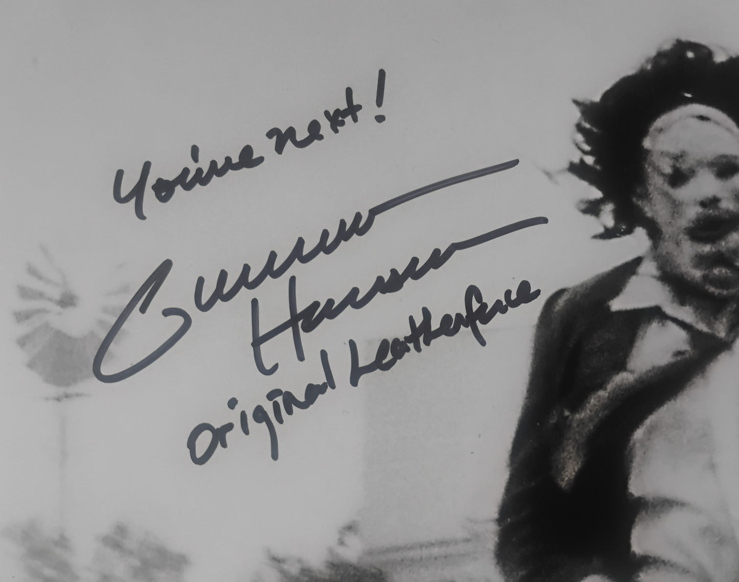 Gunnar Hansen Hand Signed Autograph 11x14 Photo COA Texas Chainsaw Massacre