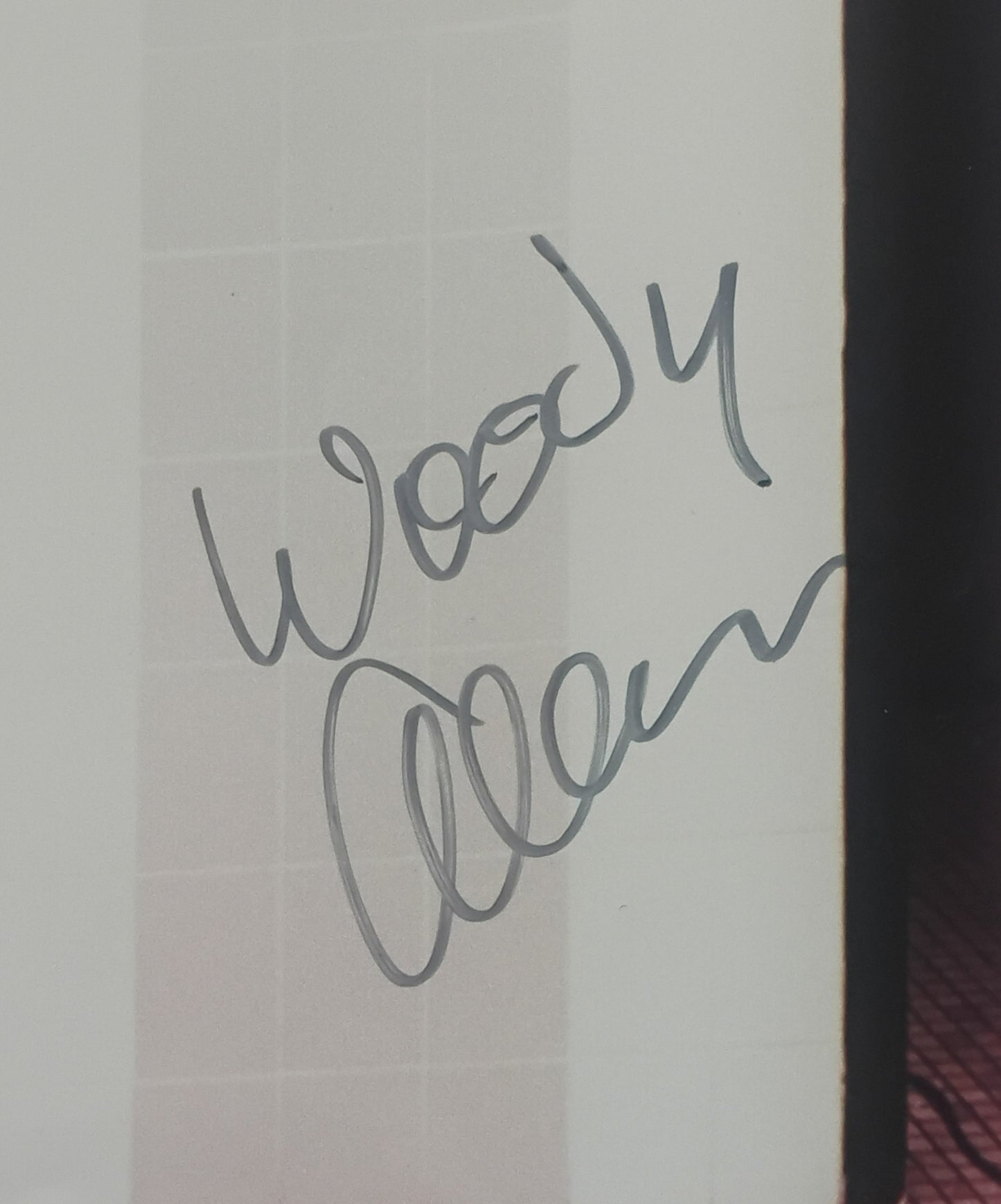 Woody Allen Hand Signed Autograph 8x10 Photo JSA COA