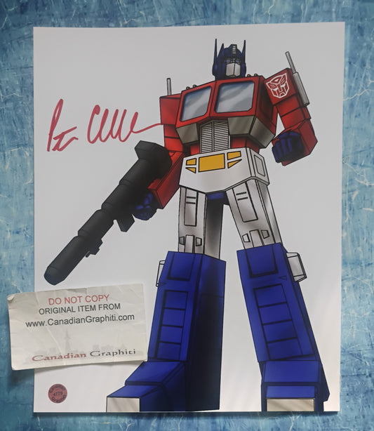 Peter Cullen Hand Signed Autograph 8x10 Photo COA Optimus Prime