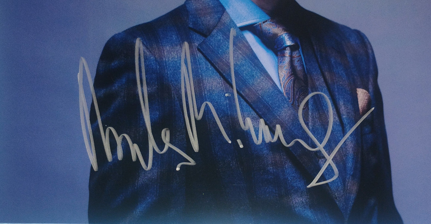 Mads Mikkelsen Hand Signed Autograph 8x10 Photo COA Hannibal