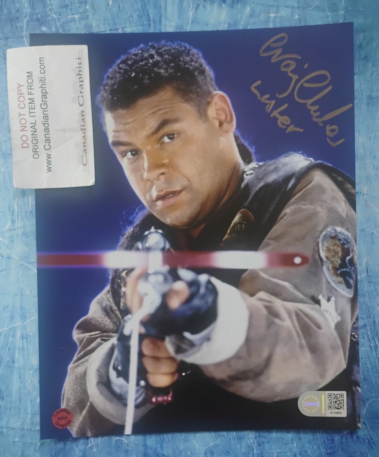 Craig Charles Hand Signed Autograph 8x10 Photo SWAU COA Red Dwarf