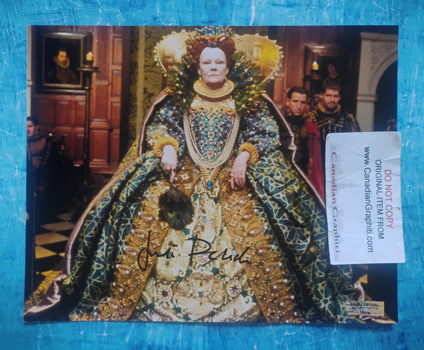 Judi Dench Hand Signed Autograph 8x10 Photo COA