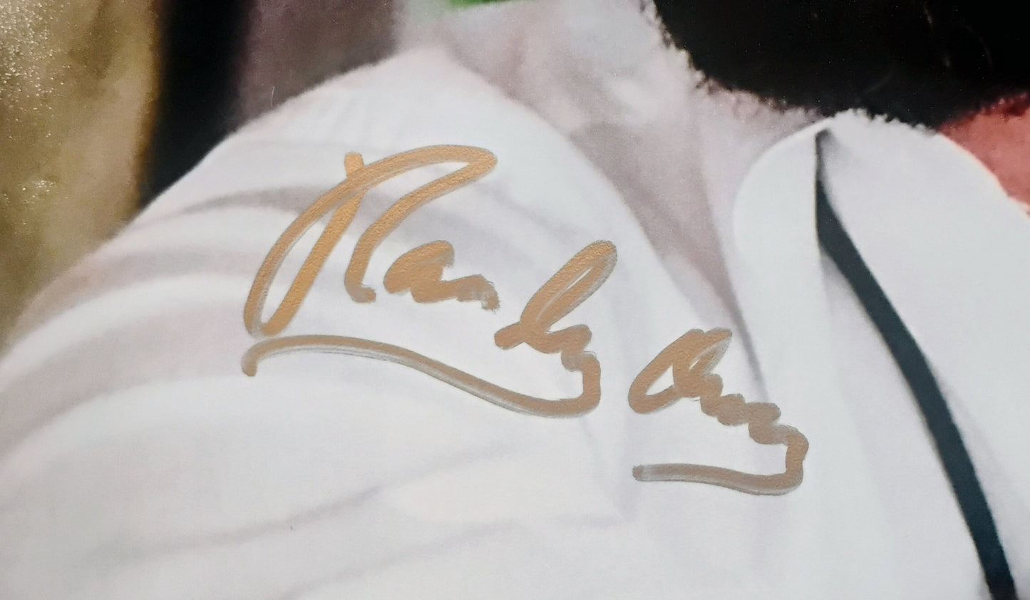 Randy Owen Hand Signed Autograph 8x10 Photo BAS COA Alabama