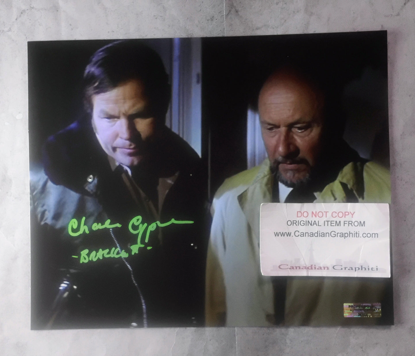 Charles Cyphers Hand Signed Autograph 8x10 Photo COA Halloween