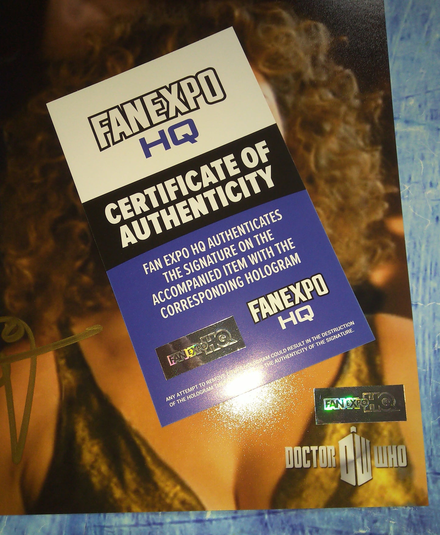 Alex Kingston Hand Signed Autograph 8x10 Photo COA Doctor Who