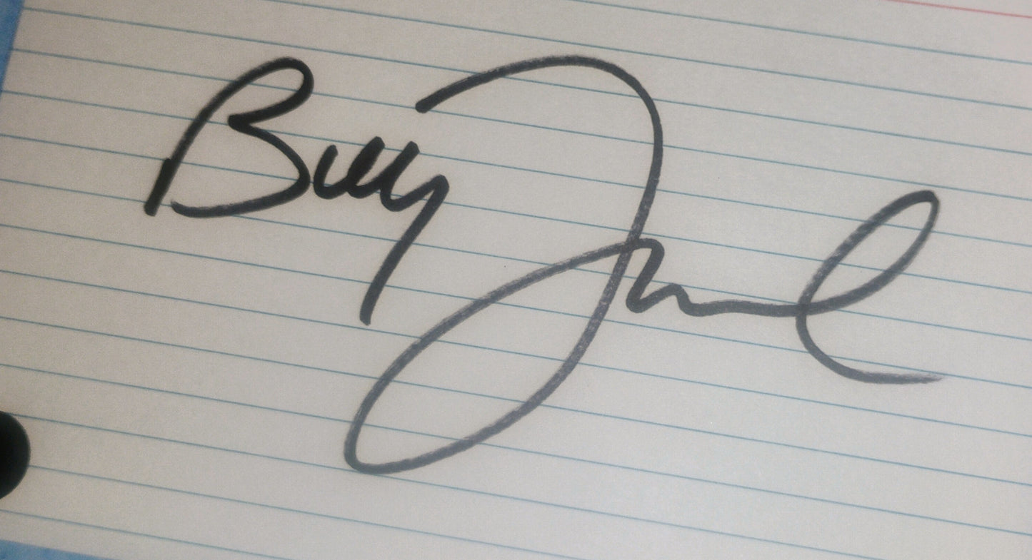 Billy Joel Hand Signed Autograph Index Card COA