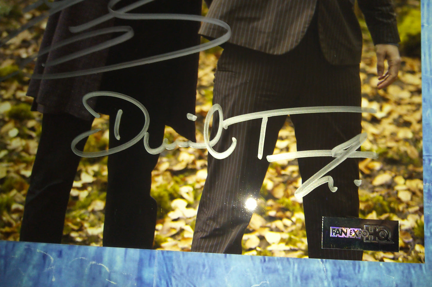 David Tennant & Matt Smith Hand Signed Autograph 8x10 Photo COA Doctor Who