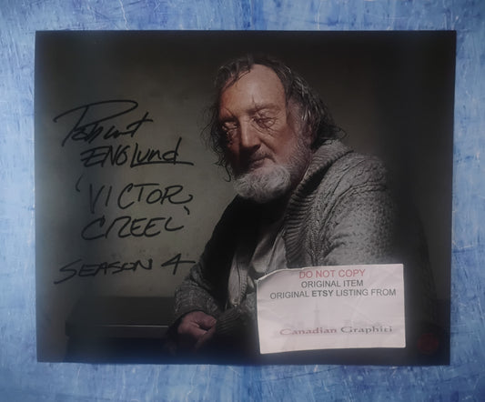 Robert Englund Hand Signed Autograph 8x10 Photo COA Stranger Things