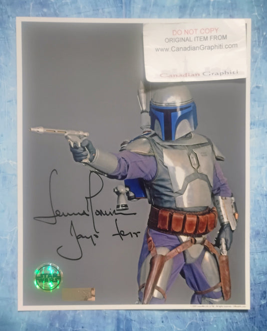 Temuera Morrison Hand Signed Autograph 8x10 Photo COA Star Wars