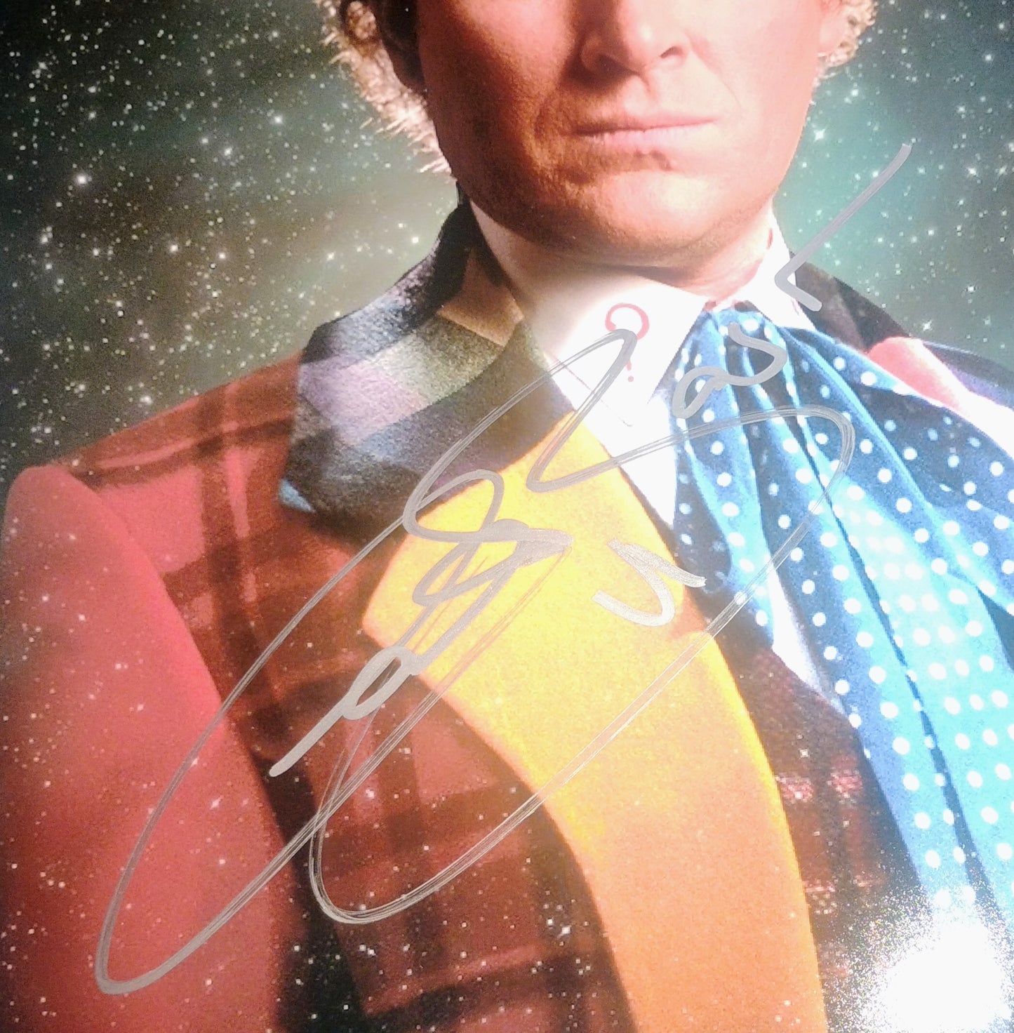 Colin Baker Hand Signed Autograph 8x10 Photo COA Doctor Who