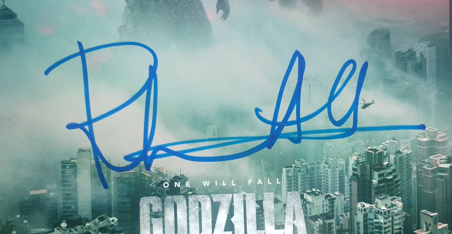 Millie Bobby Brown, Kaylee Hottle & Rebecca Hall Hand Signed Autograph Photo Godzilla vs Kong