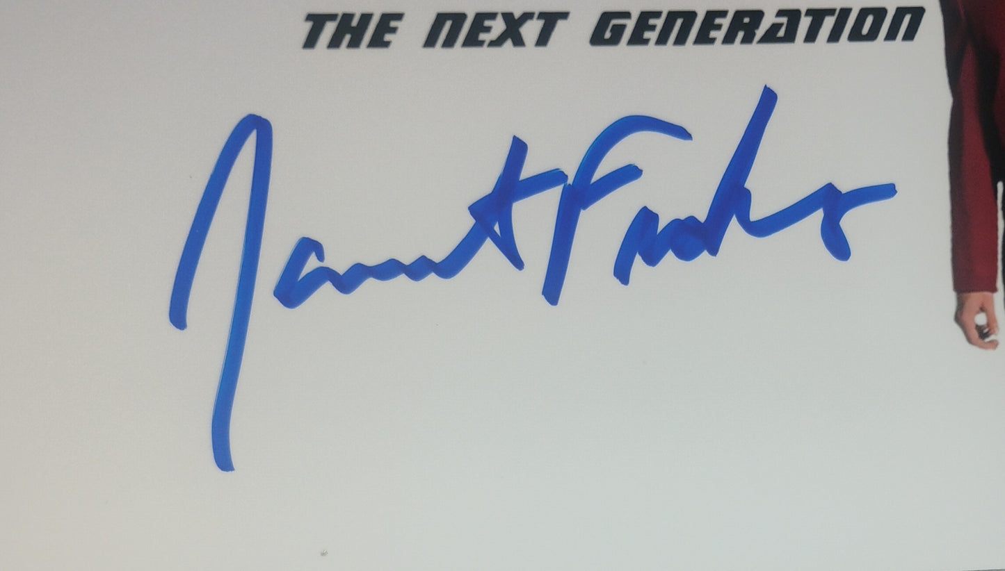 Jonathan Frakes Hand Signed Autograph Photo COA Star Trek