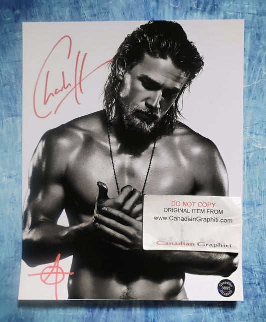 Charlie Hunnam Hand Signed Autograph 8x10 Photo COA