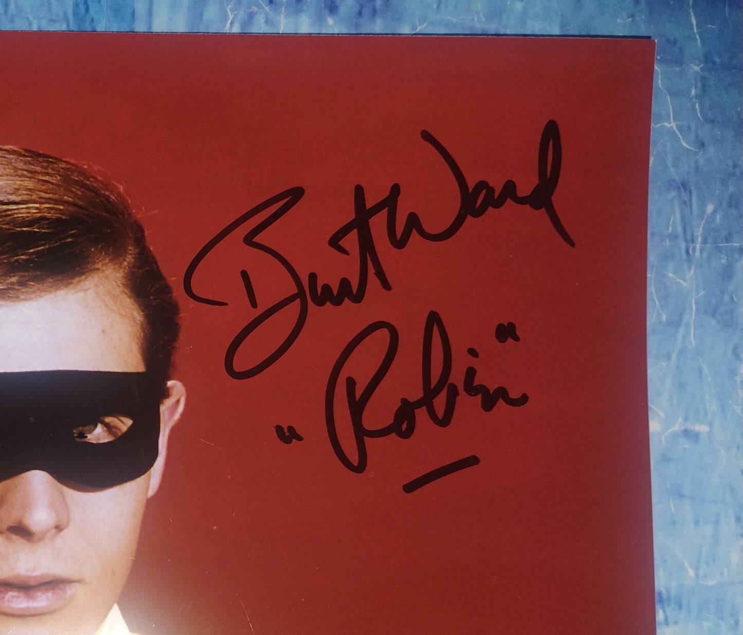 Burt Ward Hand Signed Autograph 8x10 Photo PSA COA Batman