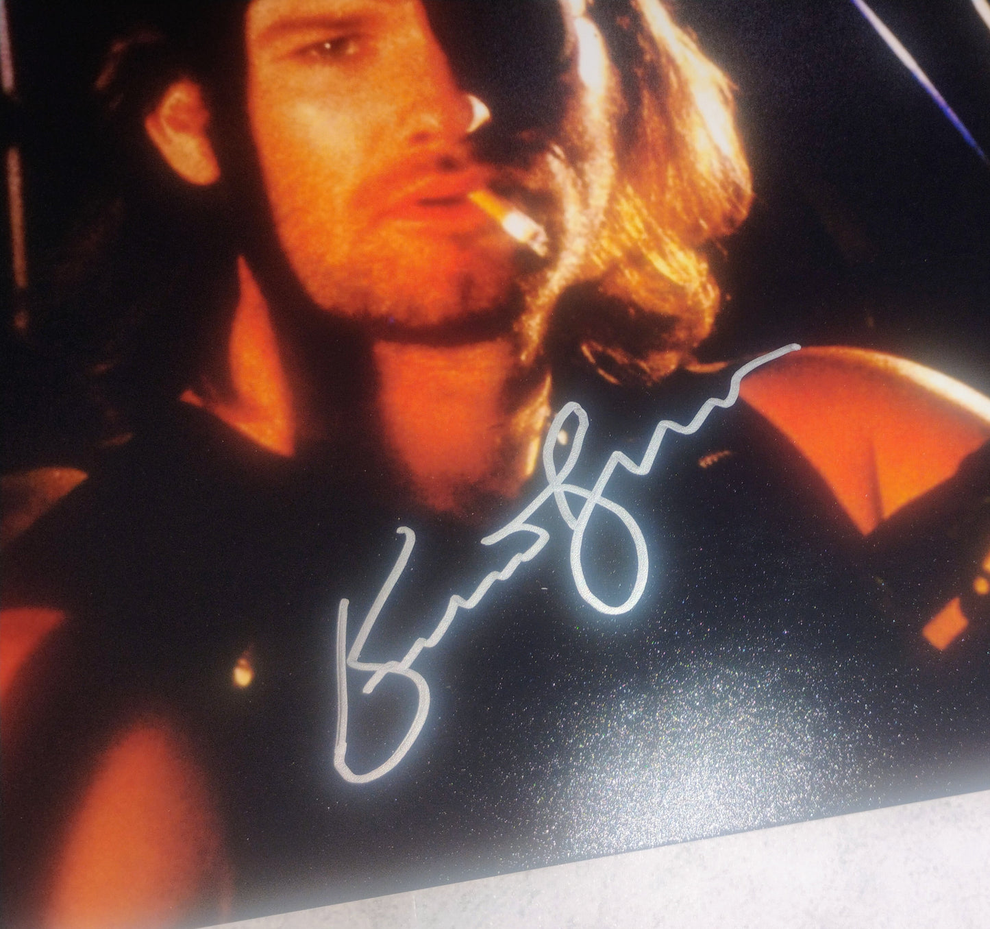 Kurt Russell Hand Signed Autograph 8x10 Photo BAS COA